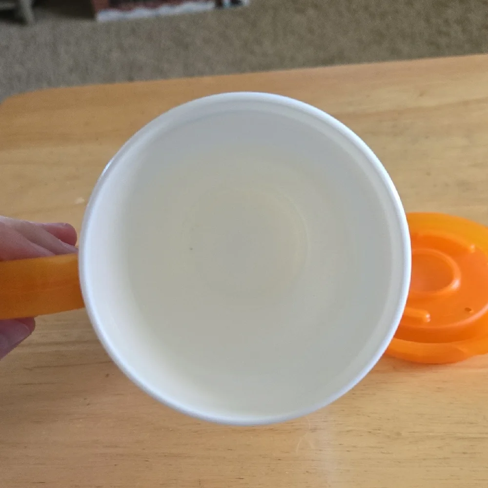Disney Orange and White Party Tumbler